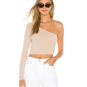 Revolve Superdown Karol Ribbed Crop Top XXS